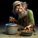Cozinhe A Sopa Em Um Pico